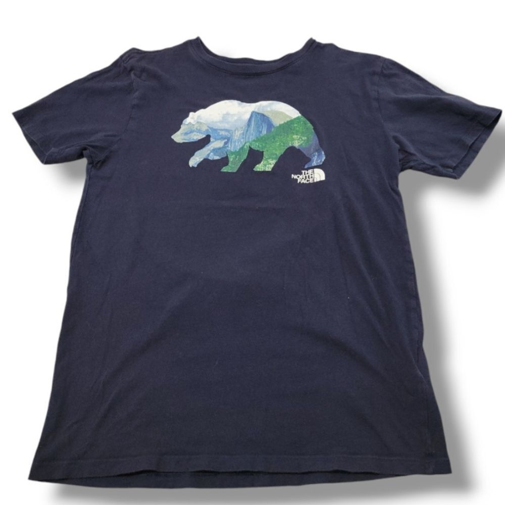 The North Face Shirt Size Small S Yosemite California Bear Graphic Print T-Shirt